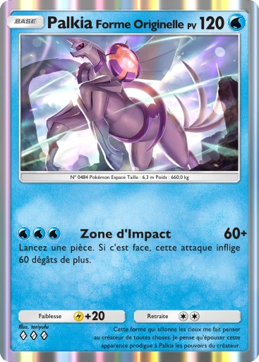 Palkia Forme Originelle