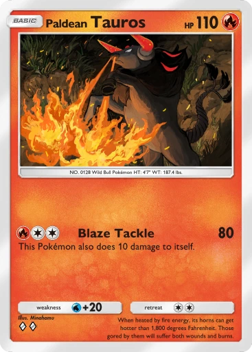 Paldean Tauros