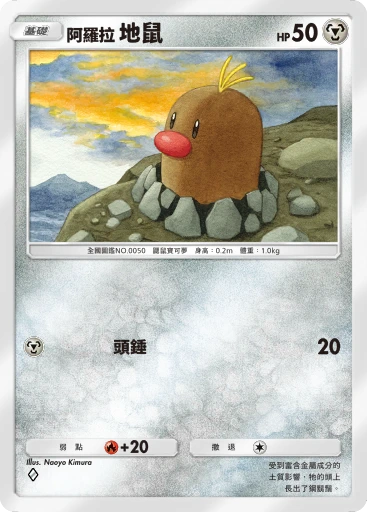 阿羅拉 地鼠