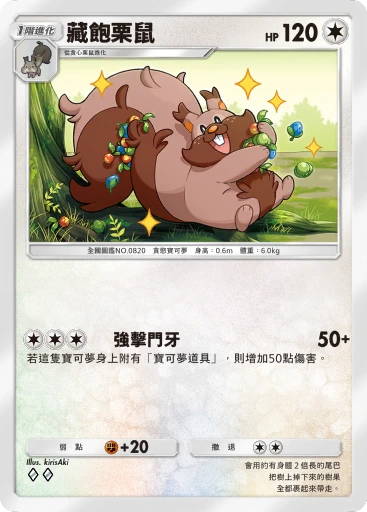 藏飽栗鼠