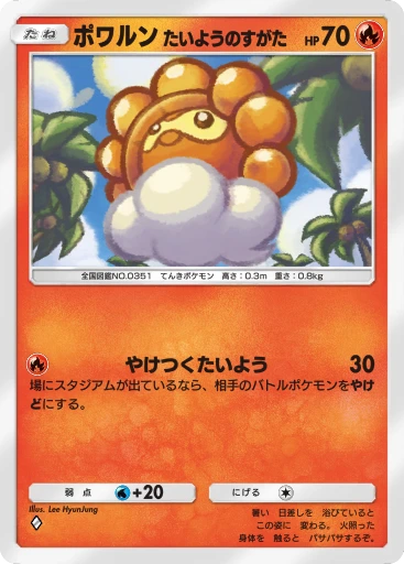 ポワルン たいようのすがた