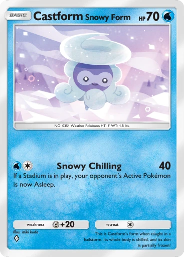 Castform Snowy Form