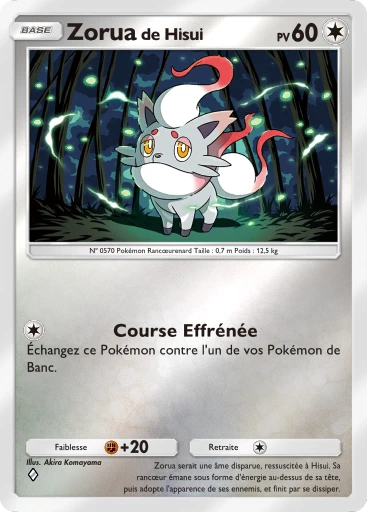 Zorua de Hisui