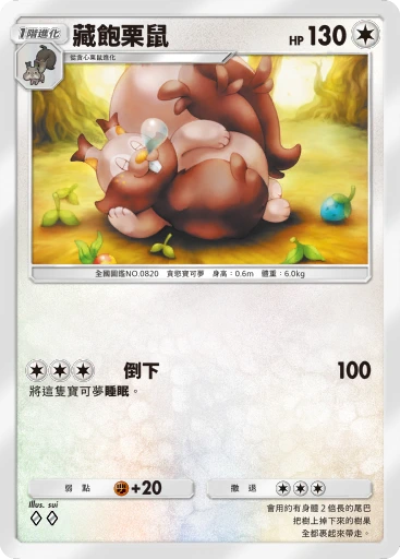 藏飽栗鼠