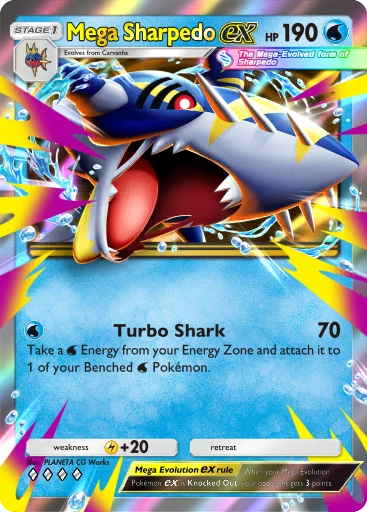 Mega Sharpedo ex