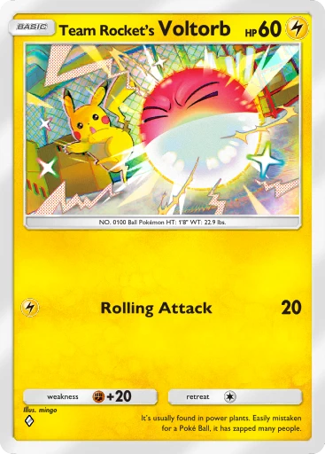 Team Rocket’s Voltorb