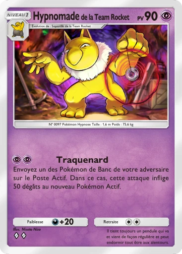 Hypnomade de la Team Rocket