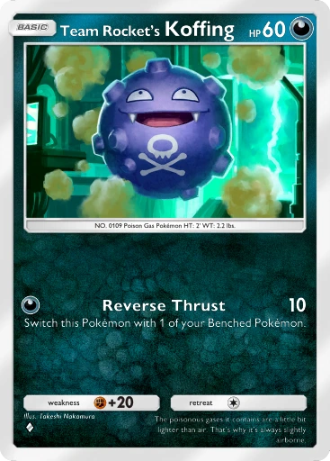Team Rocket’s Koffing