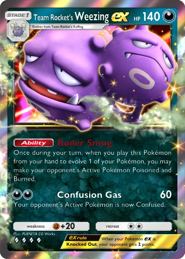 Team Rocket’s Weezing ex