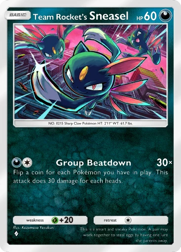 Team Rocket’s Sneasel
