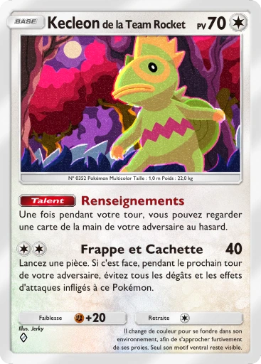Kecleon de la Team Rocket