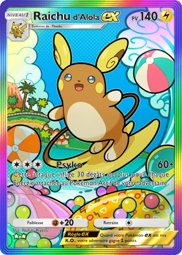 Raichu d'Alola-ex
