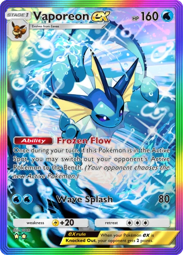 Vaporeon ex