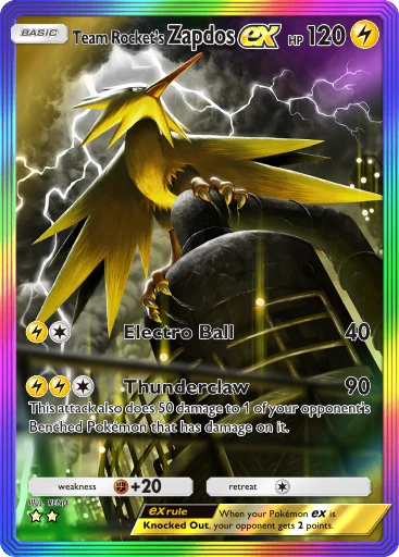 Team Rocket’s Zapdos ex