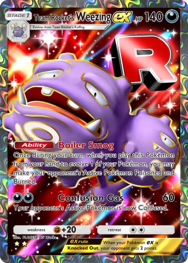 Team Rocket’s Weezing ex