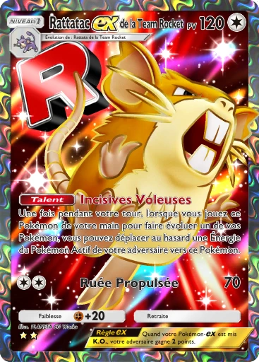 Rattatac-ex de la Team Rocket