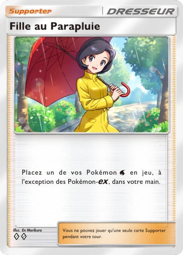 Fille au Parapluie