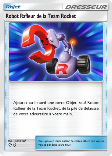Robot Rafleur de la Team Rocket