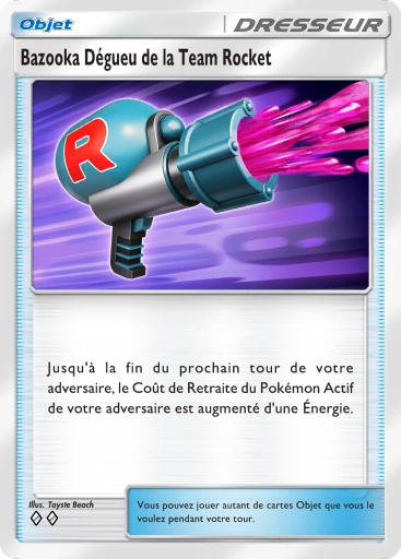 Bazooka Dégueu de la Team Rocket